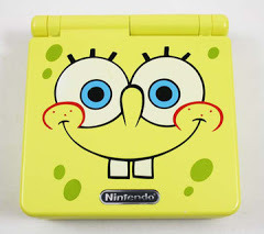 SpongeBob SquarePants Gameboy Advance SP System
